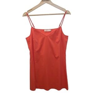 TORY BURCH Coral Pink Slip Dress